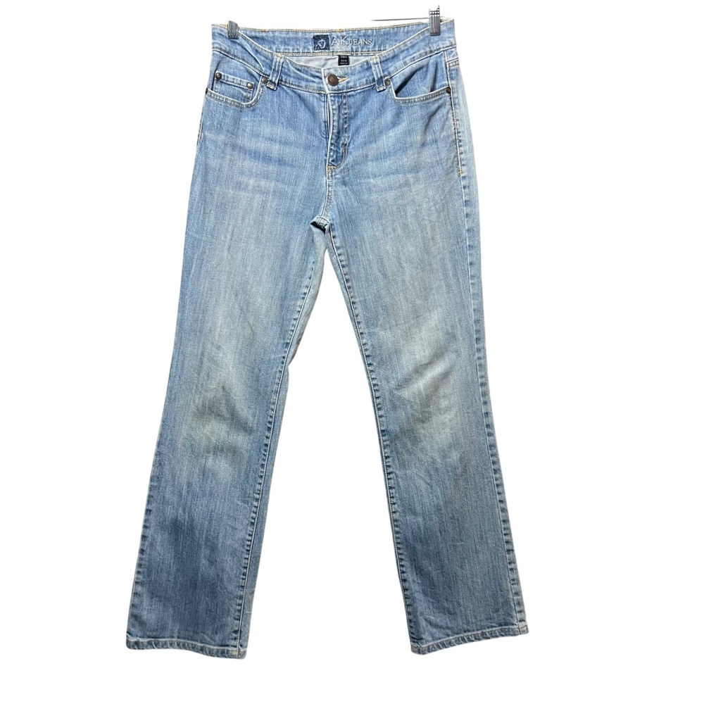 Anne Klein Jeans Bootcut Jeans Light Wash Denim Comfort Stretch Size 10 Short 29